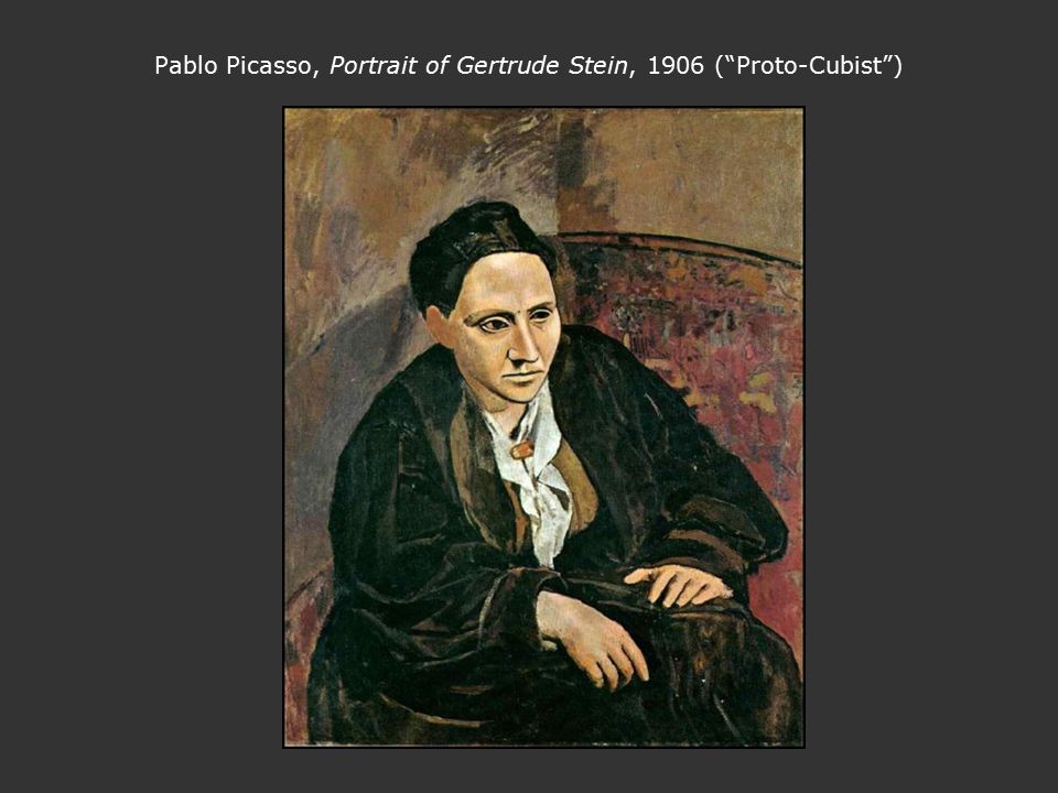 Gertrude stein and cubist poetry